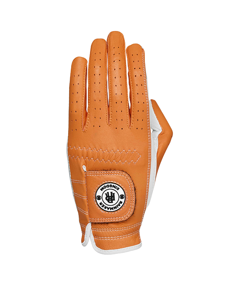Evelyn Leather Gloves_Orange (MEN)
