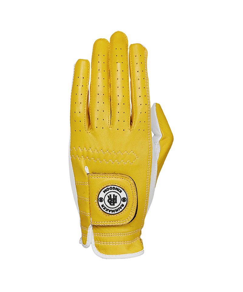 Evelyn Leather Gloves_Yellow (MEN)
