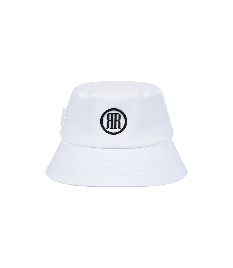W RR RUBBER BUCKET HAT(WHITE)_R31WHB02WH